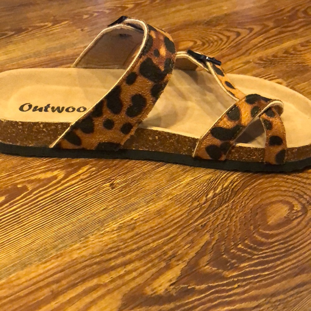 Outwood cheetah sandal